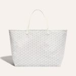 Goyard Saint Louis GM Tote Bag White - Image 2